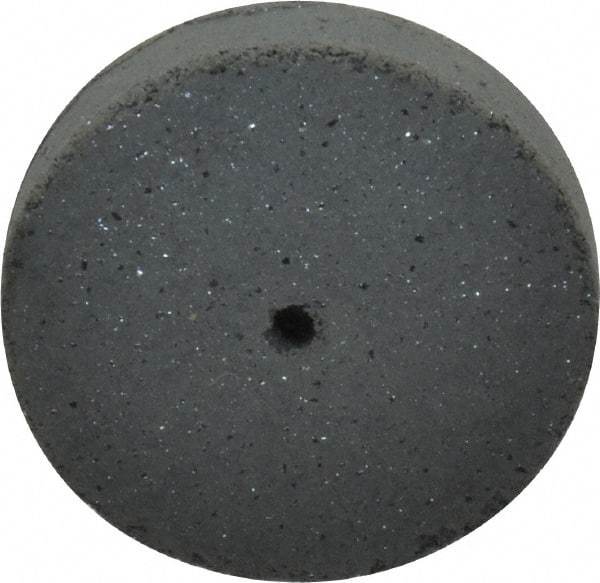 Cratex - 1" Diam x 1/16" Hole x 3/16" Thick, Surface Grinding Wheel - Silicon Carbide, Coarse Grade, 25,000 Max RPM, Rubber Bond, No Recess - Industrial Tool & Supply