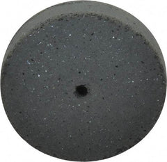 Cratex - 1" Diam x 1/16" Hole x 3/16" Thick, Surface Grinding Wheel - Silicon Carbide, Coarse Grade, 25,000 Max RPM, Rubber Bond, No Recess - Industrial Tool & Supply