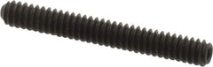 Value Collection - #4-40 UNC, 7/8" OAL, Cup Point Set Screw - Grade 8 Alloy Steel, 0.05" Key - Industrial Tool & Supply