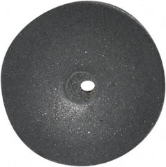 Cratex - 5/8" Diam x 1/16" Hole x 3/32" Thick, Surface Grinding Wheel - Silicon Carbide, Extra Fine Grade, 25,000 Max RPM, Rubber Bond, No Recess - Industrial Tool & Supply