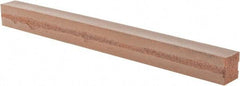 Cratex - 1/2" Wide x 6" Long x 1/2" Thick, Square Abrasive Block - Fine Grade - Industrial Tool & Supply