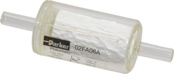Parker - 1/4" Port, Coalescing Filter - 100 Max psi, 3.28" High - Industrial Tool & Supply