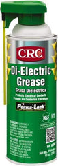 CRC - 16 oz Aerosol Silicone General Purpose Grease - Opaque White, Food Grade, 400°F Max Temp, NLGIG 2, - Industrial Tool & Supply