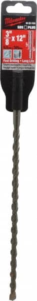 Milwaukee Tool - 3/8" Diam, SDS-Plus Shank, Carbide-Tipped Rotary & Hammer Drill Bit - Industrial Tool & Supply