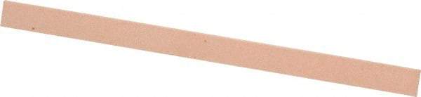 Made in USA - 400 Grit Aluminum Oxide Rectangular Polishing Stone - Super Fine Grade, 1/4" Wide x 4" Long x 1/16" Thick - Industrial Tool & Supply