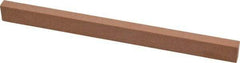 Made in USA - 180 Grit Aluminum Oxide Rectangular Polishing Stone - Very Fine Grade, 1/2" Wide x 6" Long x 1/4" Thick - Industrial Tool & Supply