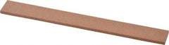 Made in USA - 180 Grit Aluminum Oxide Rectangular Polishing Stone - Very Fine Grade, 3/4" Wide x 6" Long x 1/8" Thick - Industrial Tool & Supply