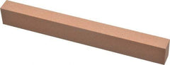 Made in USA - 220 Grit Aluminum Oxide Rectangular Polishing Stone - Very Fine Grade, 3/4" Wide x 6" Long x 1/2" Thick - Industrial Tool & Supply