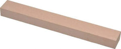 Made in USA - 600 Grit Aluminum Oxide Rectangular Polishing Stone - Super Fine Grade, 3/4" Wide x 6" Long x 1/2" Thick - Industrial Tool & Supply