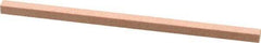 Made in USA - 180 Grit Aluminum Oxide Square Polishing Stone - Very Fine Grade, 5/32" Wide x 4" Long x 5/32" Thick - Industrial Tool & Supply