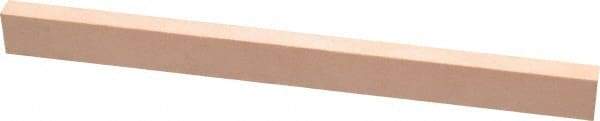 Made in USA - 400 Grit Aluminum Oxide Rectangular Polishing Stone - Super Fine Grade, 1/2" Wide x 6" Long x 1/4" Thick - Industrial Tool & Supply