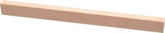 Made in USA - 400 Grit Aluminum Oxide Rectangular Polishing Stone - Super Fine Grade, 1/2" Wide x 6" Long x 1/4" Thick - Industrial Tool & Supply