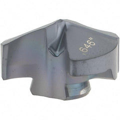 Iscar - Series IDI-SG, 0.646" Diam Grade IC908 140° Replaceable Drill Tip - Carbide, TiAlN Finish - Industrial Tool & Supply