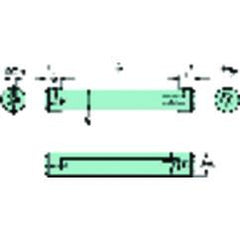 CXS-A25-04-06 Cylindrical Shank With Flat To CoroTurn® XS Double-Ended Adaptor - Industrial Tool & Supply