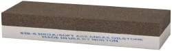 Norton - 6" Long x 2" Wide x 1" Thick, Aluminum Oxide Sharpening Stone - Rectangle, Coarse, Extra Fine Grade - Industrial Tool & Supply
