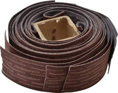 Merit Abrasives - 180 Grit, Scored Surface, Aluminum Oxide Flap Wheel Refill - Very Fine Grade, 1-1/4" Trim Length x 1" Wide - Industrial Tool & Supply