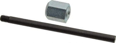 Norton - 4 Inch Length Flap Wheel Adapter - 5/8 Inch Shank Length Inch x 1/4 Inch Shank Diameter, 1/4-20 Thread - Industrial Tool & Supply