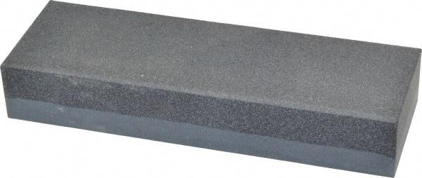 Made in USA - 6" Long x 2" Wide x 1" Thick, Silicon Carbide Sharpening Stone - Rectangle, Coarse, Fine Grade - Industrial Tool & Supply