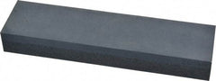 Made in USA - 8" Long x 2" Wide x 1" Thick, Silicon Carbide Sharpening Stone - Rectangle, Coarse, Fine Grade - Industrial Tool & Supply