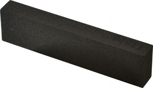 Made in USA - 4" Long x 1" Wide x 1/2" Thick, Aluminum Oxide Sharpening Stone - Rectangle, Coarse Grade - Industrial Tool & Supply