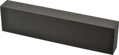 Made in USA - 8" Long x 2" Wide x 1" Thick, Aluminum Oxide Sharpening Stone - Rectangle, Coarse Grade - Industrial Tool & Supply