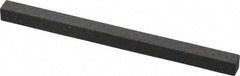 Made in USA - 4" Long x 1/4" Wide x 1/4" Thick, Aluminum Oxide Sharpening Stone - Square, Coarse Grade - Industrial Tool & Supply