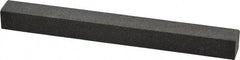 Made in USA - 4" Long x 3/8" Wide x 3/8" Thick, Aluminum Oxide Sharpening Stone - Square, Coarse Grade - Industrial Tool & Supply