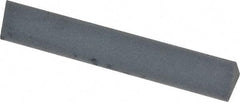 Made in USA - 3" Long x 1/2" Wide x 1/2" Thick, Novaculite Sharpening Stone - Triangle, Ultra Fine Grade - Industrial Tool & Supply