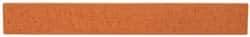 Made in USA - 1/2" Wide x 4" OAL, Aluminum Oxide Sharpening Stone - Flat, Fine Grade, 320 Grit - Industrial Tool & Supply