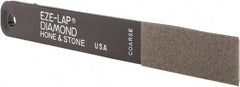 Eze Lap - Coarse, 2" Length of Cut, Single End Diamond Hone - 250 Grit, 3/4" Wide x 3/16" High - Industrial Tool & Supply