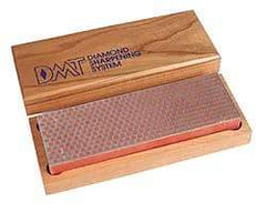 DMT - 6" Long x 2" Wide x 3/4" Thick, Diam ond Sharpening Stone - Rectangle, 600 Grit, Fine Grade - Industrial Tool & Supply