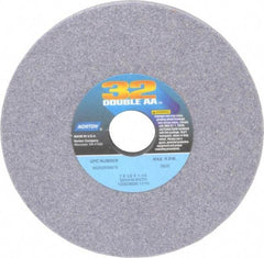 Norton - 7" Diam x 1-1/4" Hole x 1/2" Thick, K Hardness, 46 Grit Surface Grinding Wheel - Aluminum Oxide, Type 1, Coarse Grade, 3,600 Max RPM, Vitrified Bond, No Recess - Industrial Tool & Supply