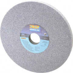 Norton - 8" Diam x 1-1/4" Hole x 1/2" Thick, H Hardness, 46 Grit Surface Grinding Wheel - Aluminum Oxide, Type 1, Coarse Grade, 3,105 Max RPM, Vitrified Bond, No Recess - Industrial Tool & Supply