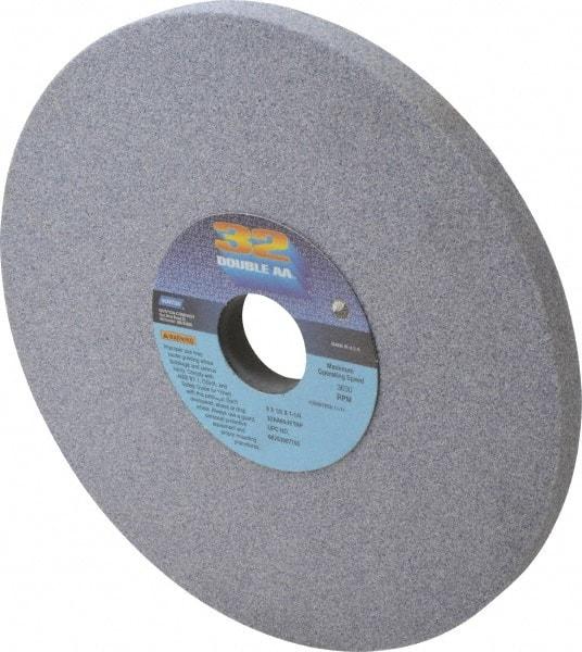 Norton - 8" Diam x 1-1/4" Hole x 1/2" Thick, I Hardness, 60 Grit Surface Grinding Wheel - Aluminum Oxide, Type 1, Medium Grade, 3,600 Max RPM, Vitrified Bond, No Recess - Industrial Tool & Supply