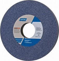 Norton - 12" Diam x 3" Hole x 1" Thick, I Hardness, 60 Grit Surface Grinding Wheel - Aluminum Oxide, Type 1, Medium Grade, 2,070 Max RPM, Vitrified Bond, No Recess - Industrial Tool & Supply