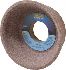 Norton - 4" Diam, 1-1/4" Hole Size, 1-1/2" Overall Thickness, 60 Grit, Type 11 Tool & Cutter Grinding Wheel - Medium Grade, Aluminum Oxide, K Hardness, Vitrified Bond, 5,730 RPM - Industrial Tool & Supply