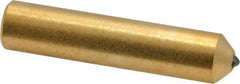Norton - 1/4 Carat Single Point Diamond Dresser - 2" Long x 7/16" Shank Diam - Industrial Tool & Supply