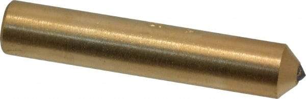 Norton - 1/3 Carat Single Point Diamond Dresser - 2" Long x 3/8" Shank Diam - Industrial Tool & Supply