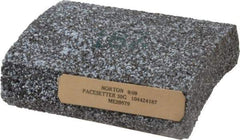 Norton - 5" Wide x 6" High x 1-1/2" Thick Grinding Segment - 30 Grit, Hardness G, Blue Print No. ME20579 - Industrial Tool & Supply