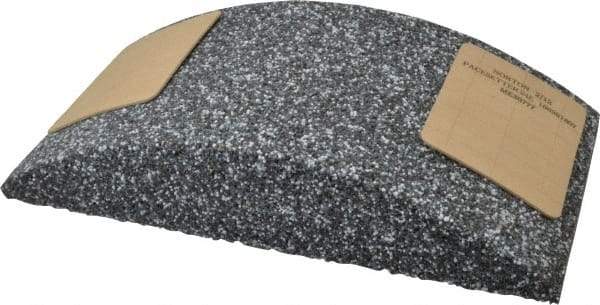 Norton - 11-1/4" Wide x 6" High x 2-1/4" Thick Grinding Segment - 24 Grit, Hardness E, Blue Print No. ME30777 - Industrial Tool & Supply