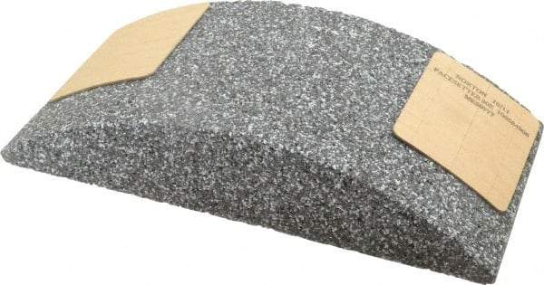 Norton - 11-1/4" Wide x 6" High x 2-1/4" Thick Grinding Segment - 30 Grit, Hardness E, Blue Print No. ME30777 - Industrial Tool & Supply