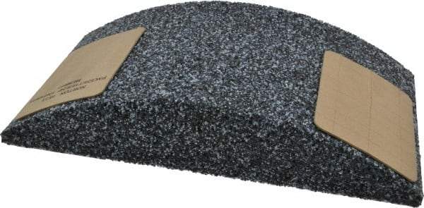 Norton - 11-1/4" Wide x 6" High x 2-1/4" Thick Grinding Segment - 24 Grit, Hardness F, Blue Print No. ME30777 - Industrial Tool & Supply