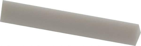 Norton - 3" Long x 1/2" Wide x 1/2" Thick, Novaculite Sharpening Stone - Triangle, Ultra Fine Grade - Industrial Tool & Supply