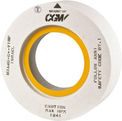 Camel Grinding Wheels - 20" Diam x 8" Hole x 3" Thick, J Hardness, 60 Grit Surface Grinding Wheel - Aluminum Oxide, Type 7, Medium Grade, Vitrified Bond, Two-Side Recess - Industrial Tool & Supply