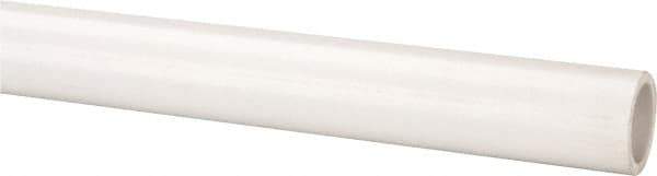 Made in USA - 3/4" Pipe, 5' Long PVC Unthreaded Plastic Pipe Nipple - 480 Max psi, 0.81" ID x 1.05" OD, Schedule 40, White - Industrial Tool & Supply