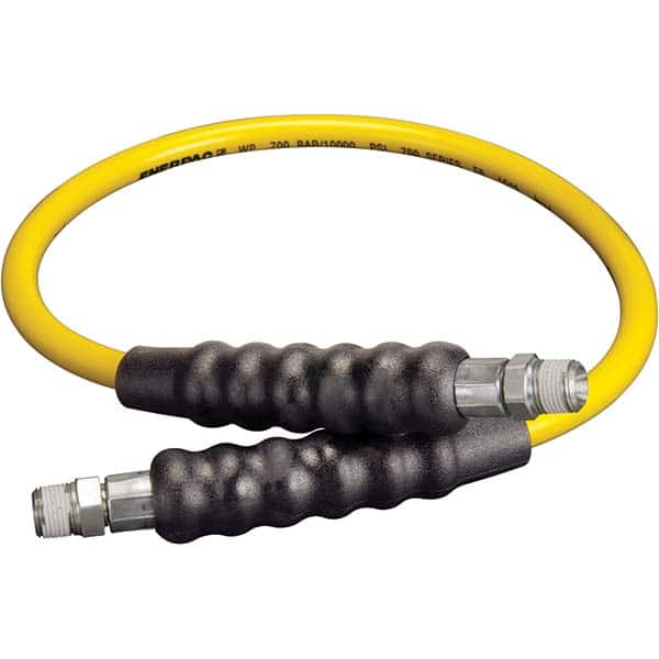 Enerpac - Hydraulic Pump Hose Inside Diameter (Inch): 0.25 Hose Length (Feet): 3.00 - Industrial Tool & Supply
