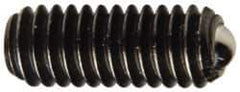 Vlier - 5/8-11, 0.375" Ball Diam, 1.25" Body Length, 0.096" Max Ball Reach, Threaded Ball Plunger - Stainless Steel Body, Stainless Steel Ball, 9 Lb Initial End Force, 18 Lb Final End Force - Industrial Tool & Supply