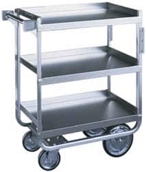 Lakeside - 650 Lb Capacity, 22-3/8" Wide x 38-5/8" Long x 37-1/8" High Standard Utility Cart - Industrial Tool & Supply