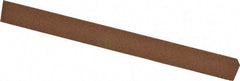 Norton - 4" Long x 3/8" Wide x 3/8" Thick, Aluminum Oxide Sharpening Stone - Triangle, Medium Grade - Industrial Tool & Supply