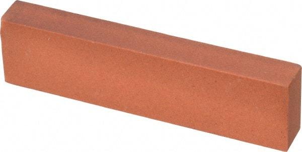 Norton - 4" Long x 1" Wide x 1/2" Thick, Aluminum Oxide Sharpening Stone - Rectangle, Fine Grade - Industrial Tool & Supply
